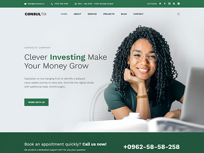 Consultix Investment Company Bootstrap 5 Template advisor bootstrap 5 clean consultancy consultant consulting html creative consulting finance financial income tax investment investor modern