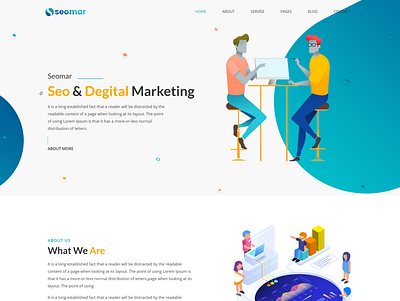 Seomar SEO Digital Marketing HTML Template bootstrap clean guard home security modern protection responsive safety security company security guard security services server service systems