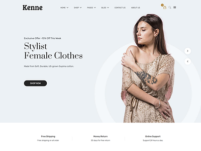 Kenne   Fashion Store HTML Template