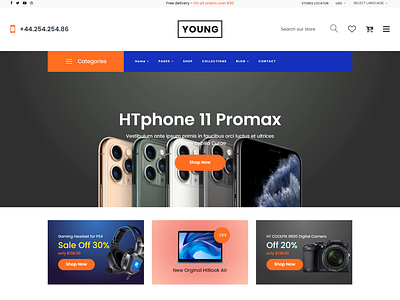 Young   Multipurpose Shopify Theme