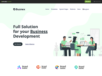 Buznex - Corporate HubSpot Theme