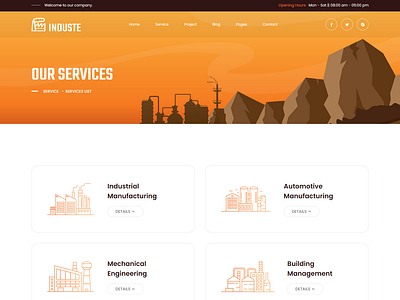 Induste - Industrial & Factory Bootstrap 5 Template