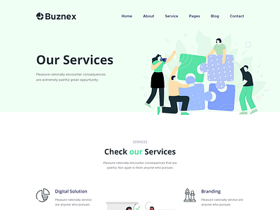 Buznex – Business React JS Template