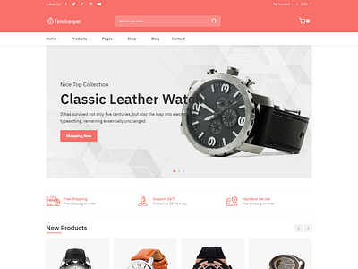 Timekeeper - Watch Store Shopify Theme