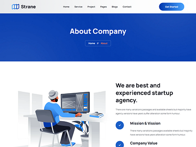 Strane - Startup Agency Bootstrap 5 Template it agency web template it startup business template modern business web template small business web template startup agency template startup agency web template