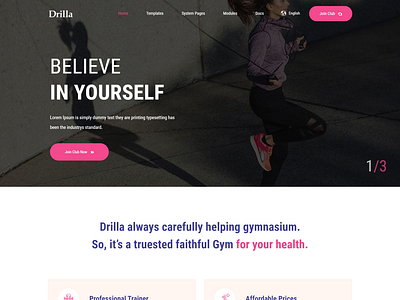 Personal Trainer designs, themes, templates and downloadable graphic  elements on Dribbble