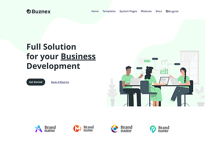 Buznex - Corporate HubSpot Theme