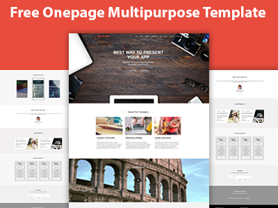 Multilink - Free Onepage Multi-Purpose Html5 Template bootstrap creative free multipurpose onepage parallax portfolio responsive
