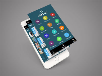 HealthCare – Mobile App HTML Template