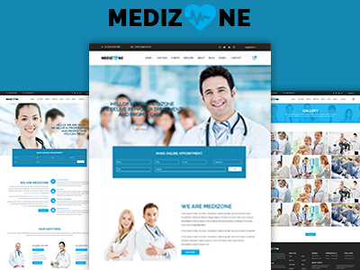 Medizone – Health Care & Medical HTML5 Template appointment clinic dentist doctor fitness health hospital medical medicine patient pharmacy surgeon