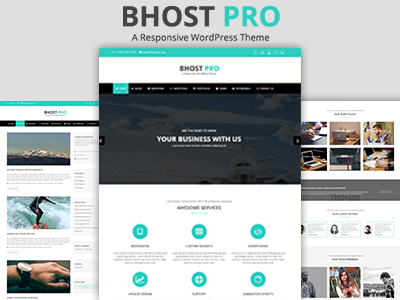 BHOST PRO – Responsive WordPress Theme