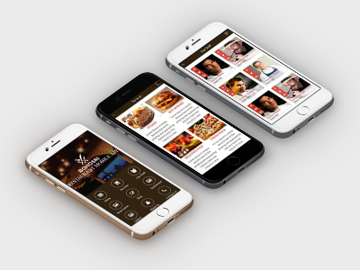 Bonosri Restaurant Mobile App Template android app dinner fast food framework7 ios mobile app mobile web online app restaurant smartphone wine