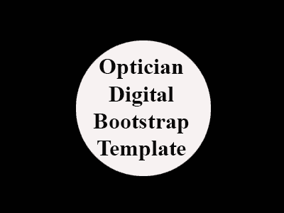 Optician - Digital Bootstrap Template