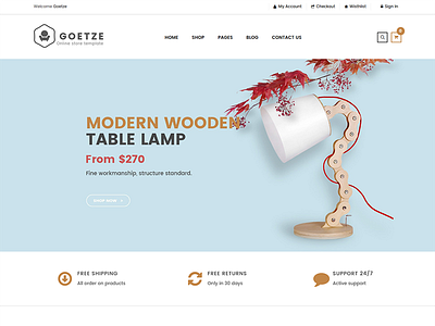 Goetze - Furniture Shopify Theme clothes clothes shop cookery digital fashion flowers furniture responsive shoe shopify shopping sport