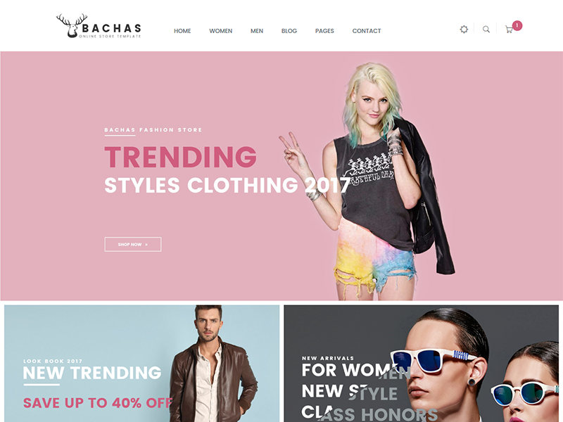 Bachas - Fashion eCommerce Bootstrap Template by DevItems for HasThemes ...