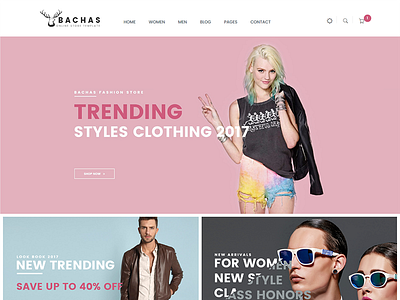 Bachas - Fashion eCommerce Bootstrap Template