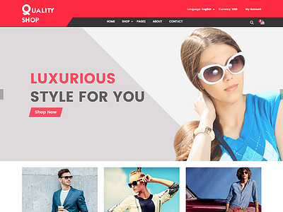 QualityShop – New eCommerce Bootstrap Template