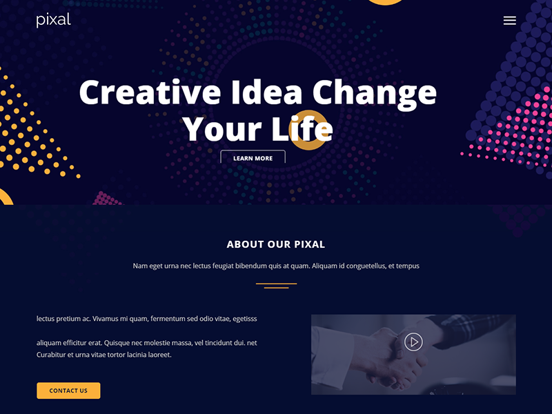 Multi Purpose Html Designs, Themes, Templates And Downloadable Graphic ...