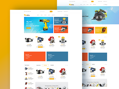 Jantrik - Bootstrap4 Template for Tools, Equipment Store