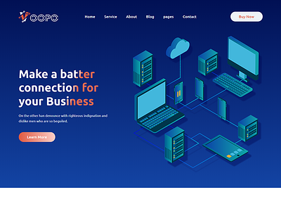 Voopo - VOIP, Telecom And Cloud Services Template calls dialer ip phone ip telephony network pricing table route business services video calling video conference virtual phone number voice