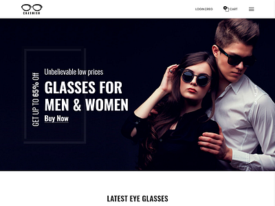 Chasmish - Glasses eCommerce Bootstrap 4 Template