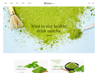 Matcha eCommerce Bootstrap4 Template