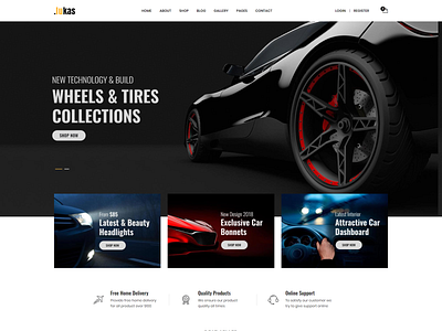 Carparts themes, templates and downloadable Dribbble