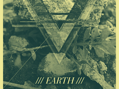 Earth Vintage aetheraeon alchemy dirt earth elements ground leaves rocks