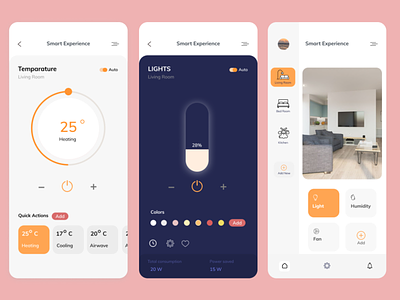 User interface app goodlooking ui mobile a mobile app smarthome ui user experience ux