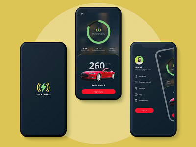 Quick Charge - An EV Charging app concept