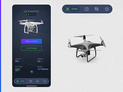 Drone App -  Concept