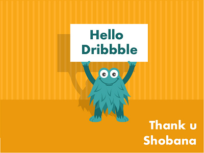 Hello Dribbble hello