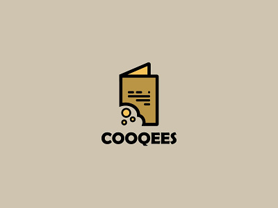 Logo concept for a greeting cards startup branding bread card cookie document food greeting card logo minimal restaurant