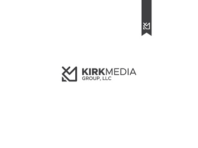 Logo concept for a media group branding entertainment group k logo m media media group minimal