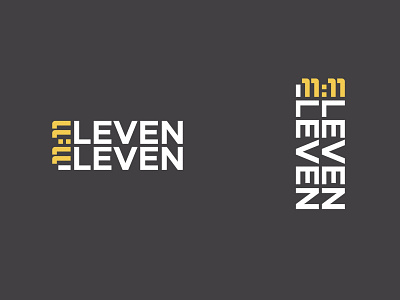 logo concept - 11:11 11 branding creative edgy eleven logo minimal solon spa
