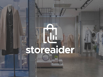 logo concept for brand - storeaider