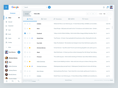 GMail Redesign