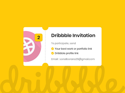 Dribbble Invite design dribbble dribbble best shot dribbble invite illustration web
