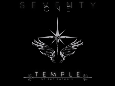 Temple Of The Pheonix album art design graphic design vinyl album