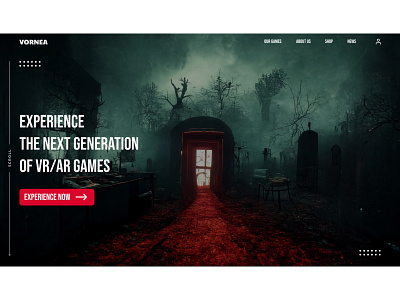 Vornea ar design graphic design ui uiux vr web website