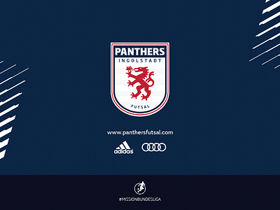 Futsal Panthers Ingolstadt Team Logo Concept branding graphic design logo