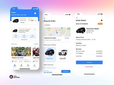 Study Case: Car Wash App Design