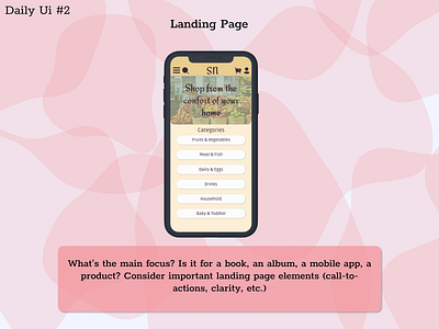 DailyUI Challenge Day 3 Landing Page app dailyui design illustration ui ux