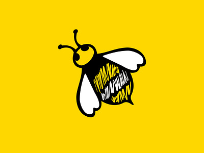 Bee Happy Logo Design