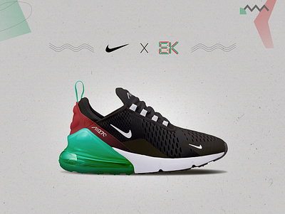 Eliud Kipchoge X Nike Air Max 270, "BRG" in Black athletics kenyan madebystino nike sneakerdesign sneakers