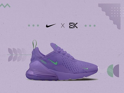 Eliud Kipchoge X Nike Air Max 270, "Jacaranda"