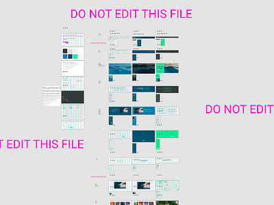 Well how else do you stop folks messing up your files? adobe xd design file management ui website website design wip xd xd design