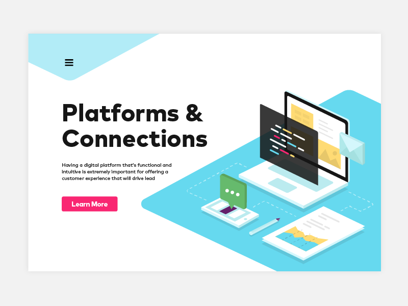 Isometric illustration coding mobile laptop development digital connection platforms illustration isometric
