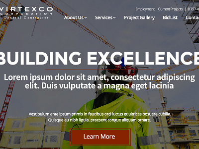 Virtexco Website Design construction website website design