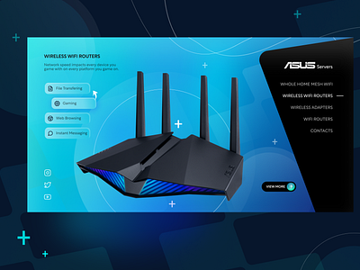 Router Landing Concept